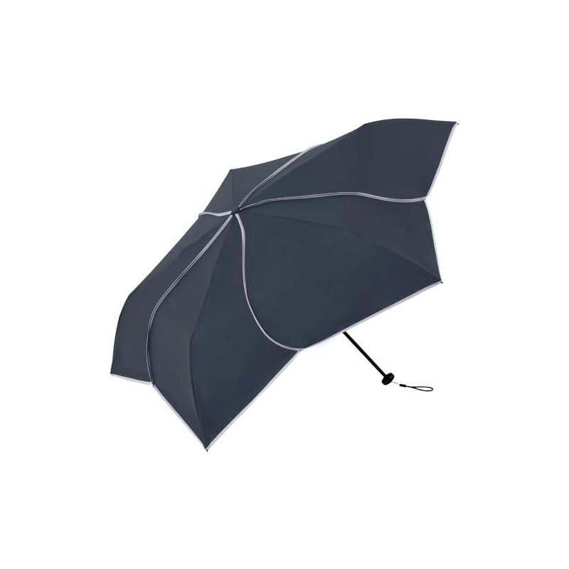Because, NV B-094917 Folding Umbrella, PU Super Light/Bi-Color Piping, Mini