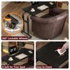 Furist Overbed Table with Wheels Laptop Desk Cart Table Over