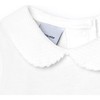 babidu Unisex Baby Tailored, White, 3-6 months