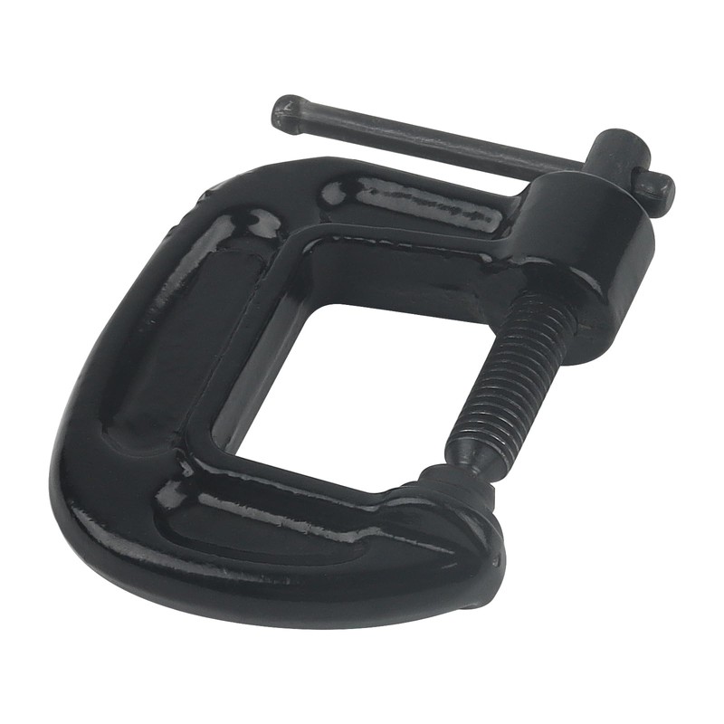 MUKCHAP 10 PCS 1 Inch C Clamp, Black Small C