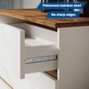 Pack of 4 Drawer Runners, 246 mm Drawer Runners, Drawer