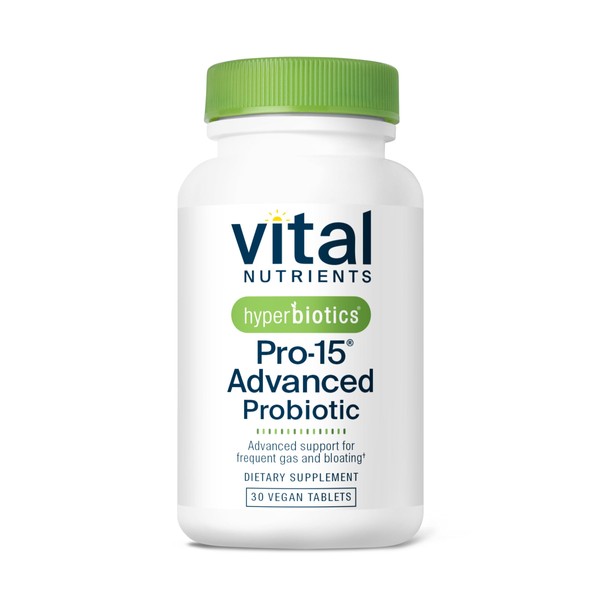 Hyperbiotics Vital Nutrients Pro-15 Advanced Probiotics for Women and Men