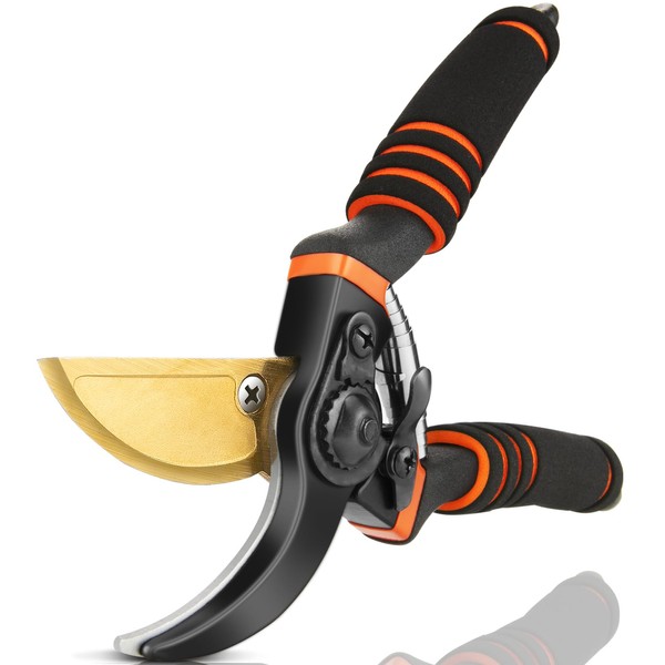 Hewog Pruning Shears, Garden Shears - Hewog 8.5" Professional Premium