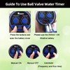 Yardeen Water Timer Electronic Hose Sprinkler Garden Irrigation Controller Two