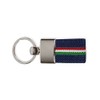 Italian Flag Keyring Keyring Canvas Italy Flag (Blue and White),