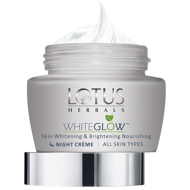 Lotus Herbals WhiteGlow Skin Whitening And Brightening Nourishing Night Creme