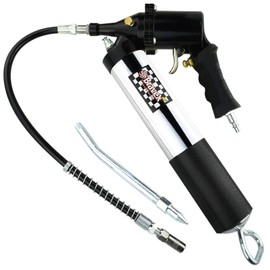 Bravex Air Operated Grease Gun 14oz Automatic Professional Continuous Cycle Pneumatic
