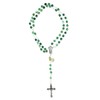 Beautiful Catholic Rosary with Glass Beads (Green)