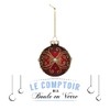 FEERIC LIGHTS & CHRISTMAS - Glass Christmas Bauble 70 mm