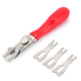 Floor Welding Skiving Tool, PVC F Floor Welding Skiving Kit Floor Trimming Tool and 3 Aluminum Alloy Blades Kit PVC Welding Skiving Tool flooring welding tools for Common Commercial Floor Linen Floors