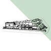 'Flying Scotsman' Clear Sticker Decal – Waterproof Film for Windows,