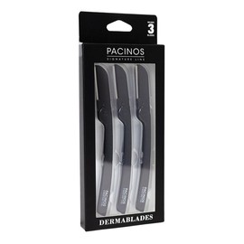 PACINOS Precision Facial Dermablade - Stainless Steel Exfoliation & Hair Removal Tool for Radiant Skin