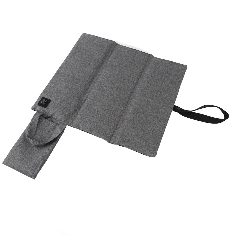 Portable Heated Seat Cushion Adjustable Temperature Lightweight Foldable USB Heating