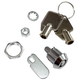 Aerzetix: C43604 Pipe Cam Lock for Mailbox Cabinet Diameter 12 mm