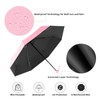 Trenovo Travel Umbrella - Mini Folding Compact Umbrella with Case,