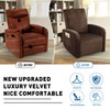 ZNSAYOTX 2025 Velvet Soft Recliner Cover Newest 3-Piece, Luxury Recliner