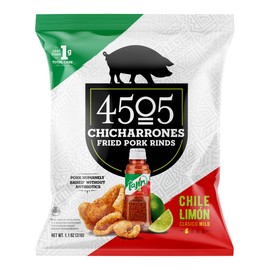 4505 Meats, Chicharrones Fried Pork Rinds, Tajín, 1.1 Ounce, 1 Count
