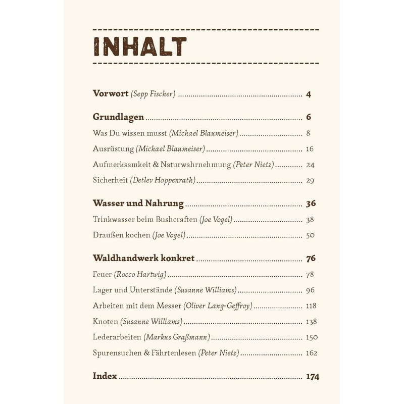 Bushcraft: Das Buch vom Waldhandwerk