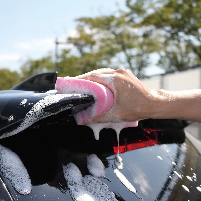 Pellucid PCD-17 Car Wash Product, Car Wash Sponge, Approx. 7.5