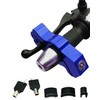 Greluma 1 x robust motorcycle lock, theft-proof, adjustable bicycle handlebar