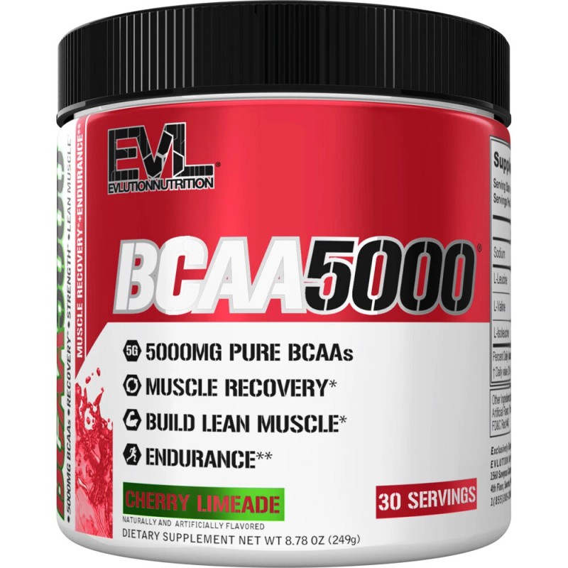 EVL BCAA 5000: Premium Amino Acid Powder for Post &