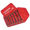 STARWORK True Mechanic™ 7Pc. 120T SAE&Metric Ratcheting Wrench Set, Professional,