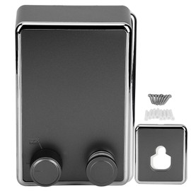 Retractable Clothesline Wall Mounted Stainless Steel Durable Indoor Balcony Drying Rack(Black )