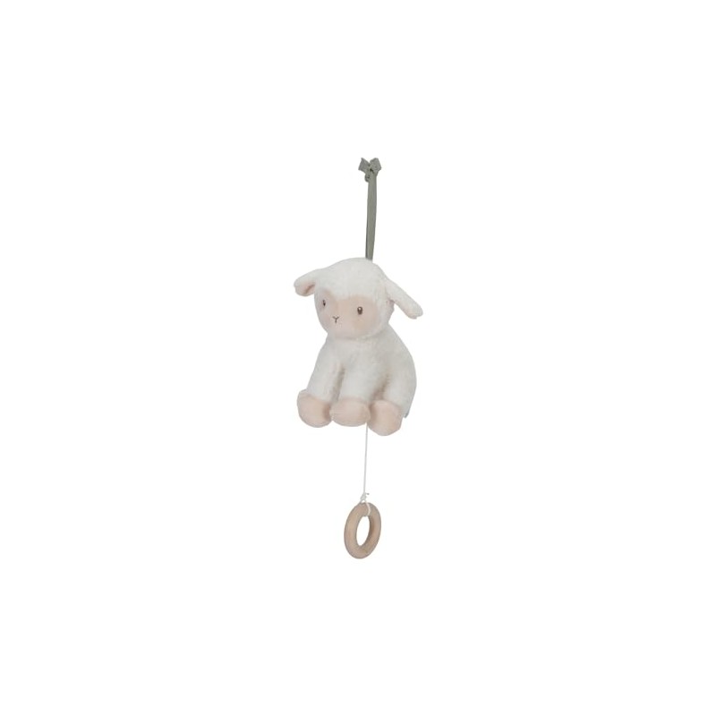 Little Dutch Little Farm 8806 Musical Box Sheep White