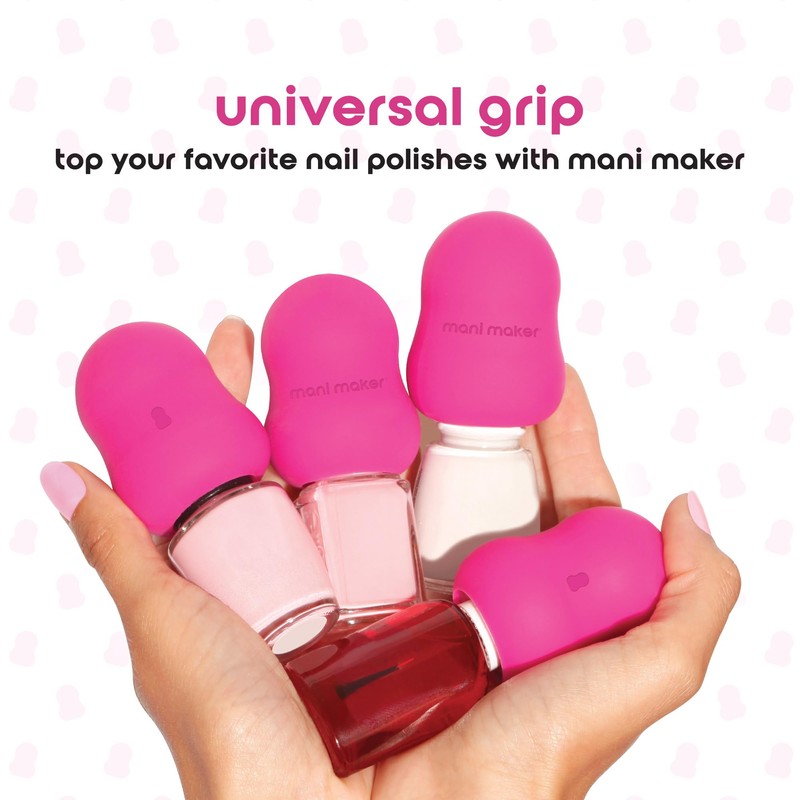 Mani Maker Universal Nail Polish Grip for Precision Painting Perfect