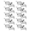 10Pcs Presser Foot Holders Stainless Steel Multifunctional Household Sewing Machines