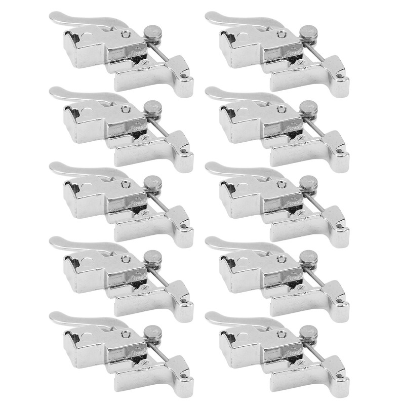 10Pcs Presser Foot Holders Stainless Steel Multifunctional Household Sewing Machines