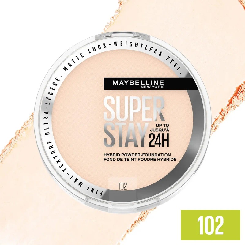Base En Polvo Maybelline Super Stay Hasta 24 Horas Tono