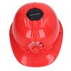 Hard Hat with Solar Fan Plastic Ventilated Safety Helmet Breathable