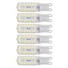 6pcs G9 LED Bulbs 7W Dimmable 360° Illumination Replacement Light
