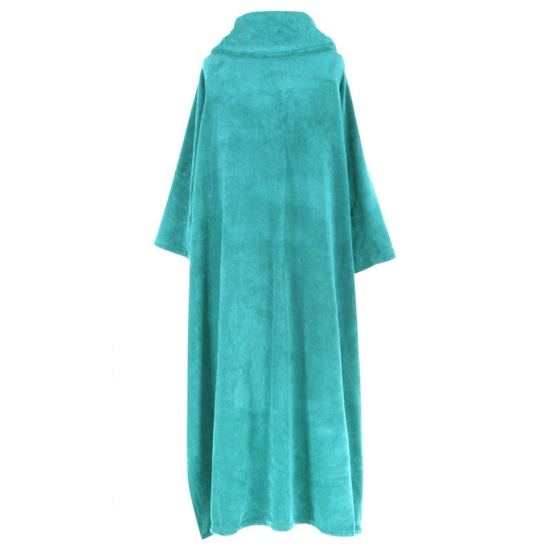 Autumn Faith Snuggle Blanket With Sleeves Wrap Around - Blue
