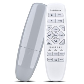 HZIME New Replacement Remote Control Compatible for Lucid L600, for Okin RF.27.19.33, for ASONLY Split King Adjustable Bed