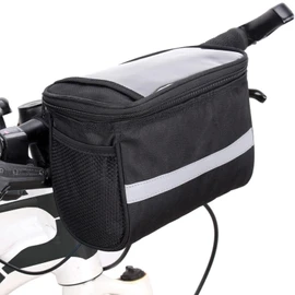 Vhtanop Handlebar Bag Bicycle 4.5 L, Bicycle Bag Handlebar, Bicycle Bags Waterproof, Bike Packing, Bicycle Handlebar Bag for Road Bike, Ebike, Mountain Bike Accessories