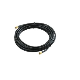 Rfwel Infra 50 ft LMR 400-series Equivalent Low Loss Cable with SMA-Male to SMA-Male Connect