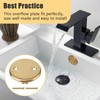 Overflow Plate RP31556CZ and Screws Replacement for Delta Faucet
