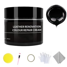 Leather and Vinyl Repair Paste, Leather Repair Kit, to Repair Scratches, Holes and Cracks in Sofas and Car Seats and Bags, Shoes, Coats, Repair Scratches and Stains