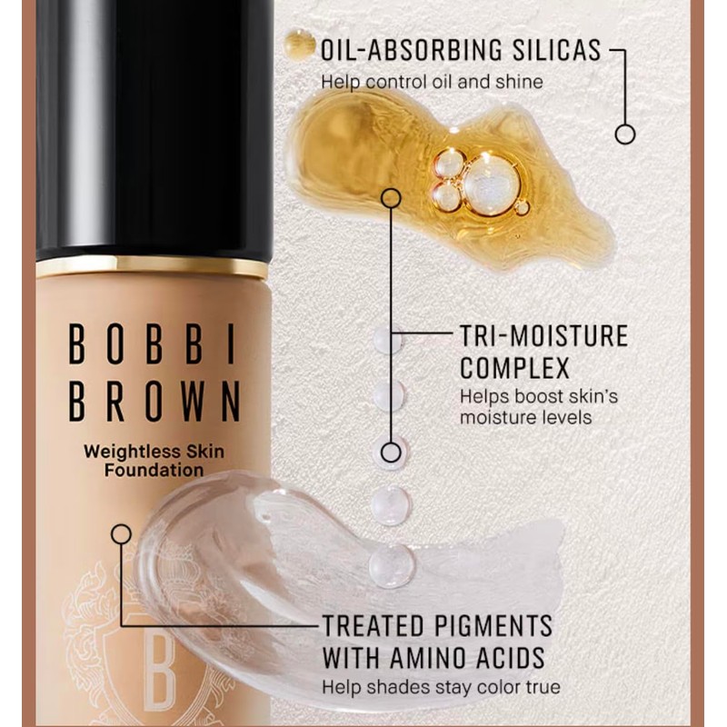 Bobbi Brown Weightless Skin Foundation, SPF 15, Natural