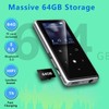 64GB MP3 Player with Bluetooth 5.2, AiMoonsa Music Player with