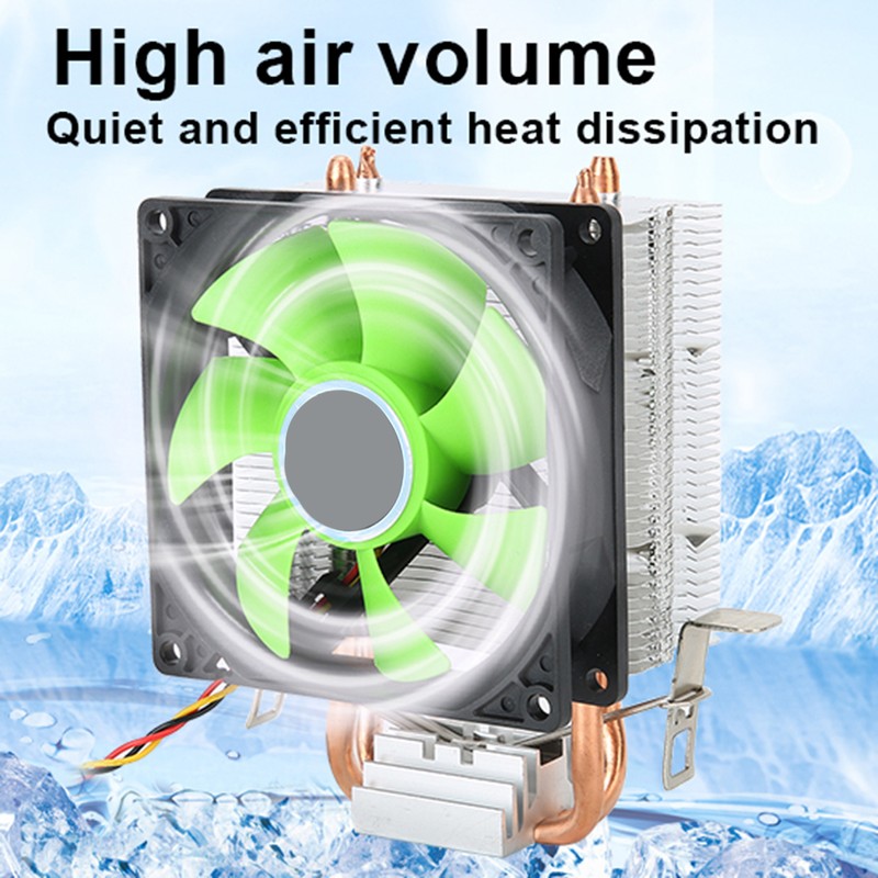 CPU Fan 3 Pin Connector Computer Accessory Non Light 2