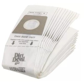 Dirt Devil Genuine Royal Dirt Devil Type D Vacuum Bags (20-Pack), 3670148001