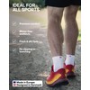 DANISH ENDURANCE Athletic Socks, Anti-blister, Breathable, Moisture Wicking, Thin Athletic