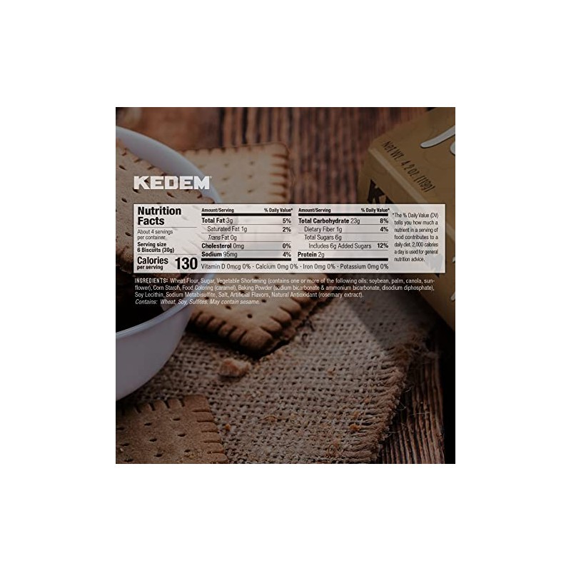 Kedem Tea Biscuits (Cappuccino, 6)