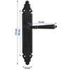 ALSTEN TECH Door Handle Set L Without Hole Profile Cylinder