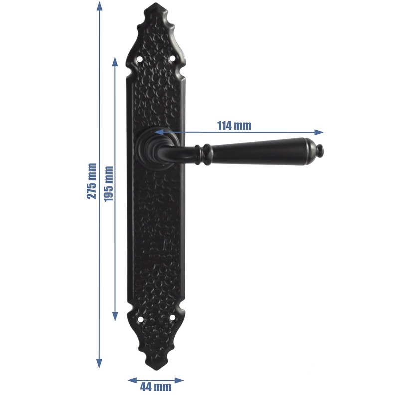 ALSTEN TECH Door Handle Set L Without Hole Profile Cylinder