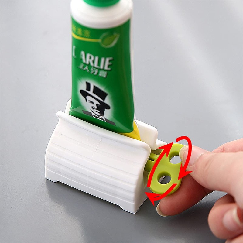 Saijer Toothpaste Tube Squeezer, Pack of 12 Toothpaste Dispenser, Squeezer,