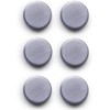 Zeller 11203 Magnet Set 6-Piece 2.7 cm Stainless Steel